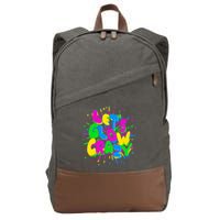 Lets Glow Crazy Cotton Canvas Backpack
