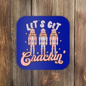 LetS Get Cracking Christmas Nutcracker Ballet Festive Gift Coaster