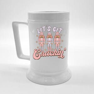 LetS Get Cracking Christmas Nutcracker Ballet Festive Gift Beer Stein