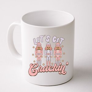 LetS Get Cracking Christmas Nutcracker Ballet Festive Gift Coffee Mug