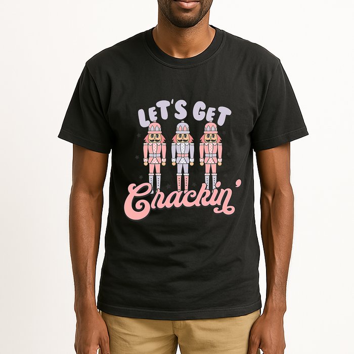 Let's Get Crackin Ballet Christmas Nutcracker Funny Xmas Tall T-Shirt
