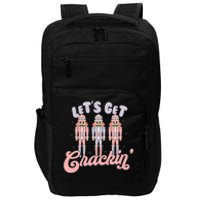 Let's Get Crackin Ballet Christmas Nutcracker Funny Xmas Impact Tech Backpack