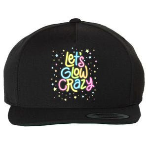 Lets Glow Crazy In Bright Colors Dance Wear 80s And 90s Wool Snapback Cap