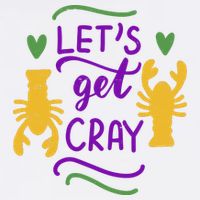 Let's Get Cray Mardi Gras Lobster Cooling Performance Crew T-Shirt
