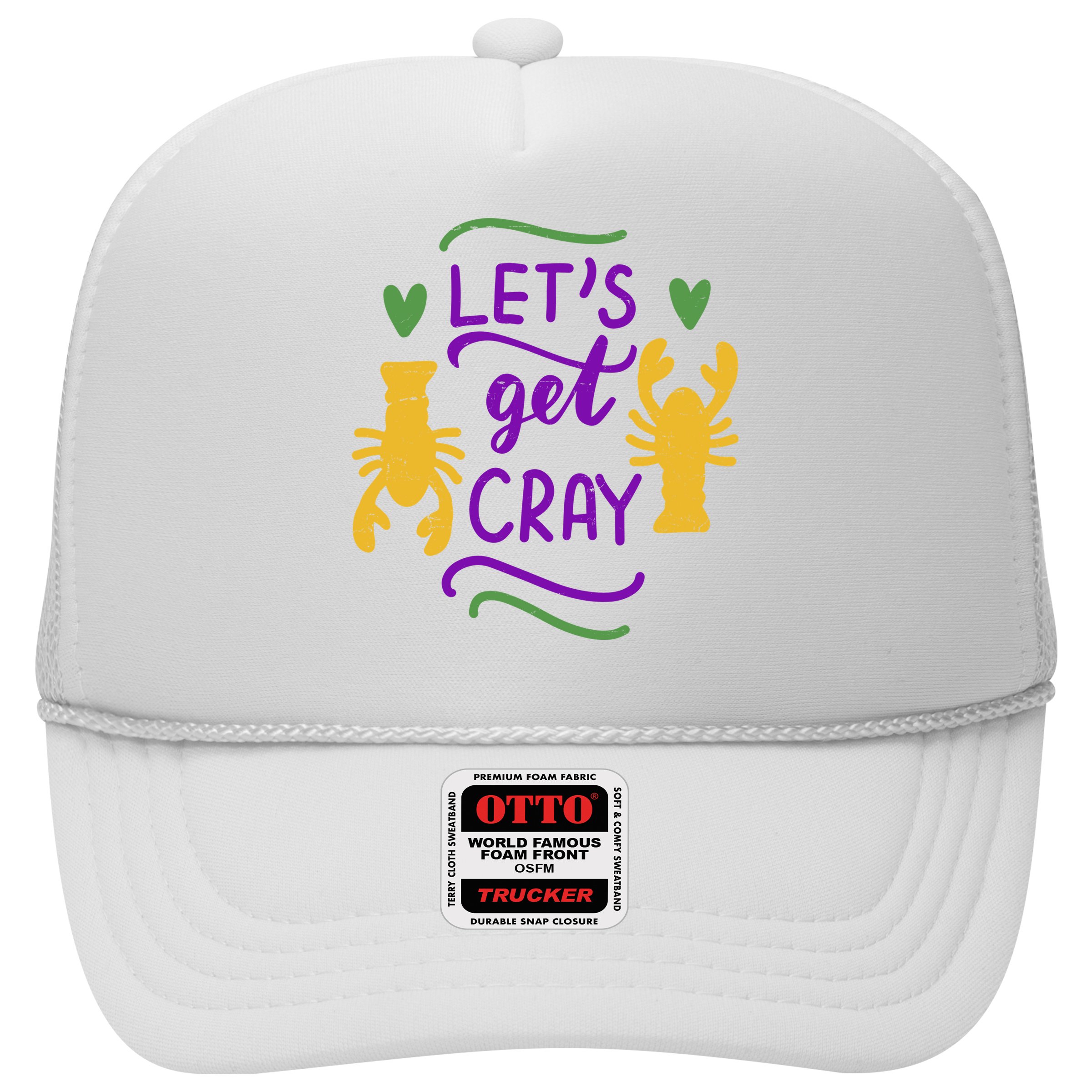Let's Get Cray Mardi Gras Lobster Hat
