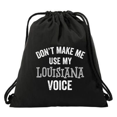 Louisiana Gift Cajun Southern Accent Drawstring Bag