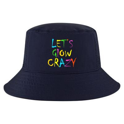 Lets Glow Crazy Glow Party 80s Retro Costume Party Lover Cool Comfort Performance Bucket Hat