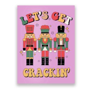 Lets Get Crackin Funny Christmas Poster