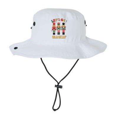 Lets Get Crackin Funny Christmas Bucket Hat