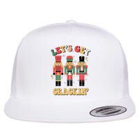 Lets Get Crackin Funny Christmas Flatbill Hat