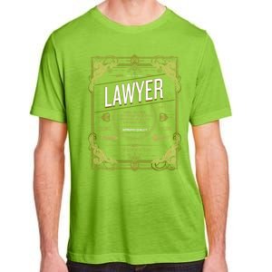 Lawyer Gift Cute Gift Adult ChromaSoft Performance T-Shirt