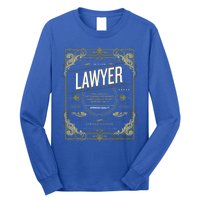 Lawyer Gift Cute Gift Long Sleeve Shirt