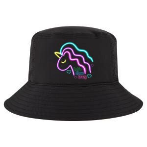 Let's Glow Crazy Unicorn Cute Cool Comfort Performance Bucket Hat