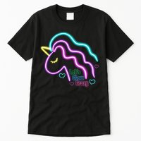 Let's Glow Crazy Unicorn Cute Tall T-Shirt