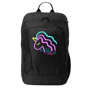 Let's Glow Crazy Unicorn Cute City Backpack