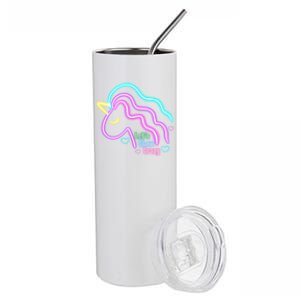 Let's Glow Crazy Unicorn Cute Stainless Steel Tumbler