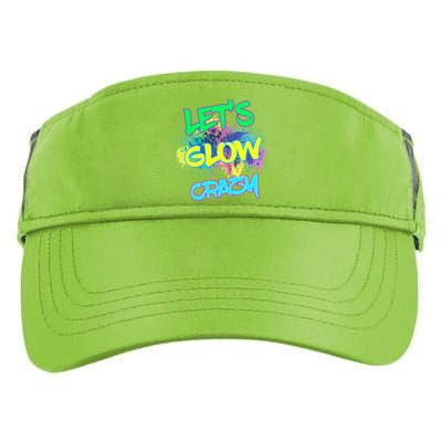 Let's Glow Crazy Glow Party 80s Retro Costume Party Lover Cute Gift Adult Drive Performance Visor