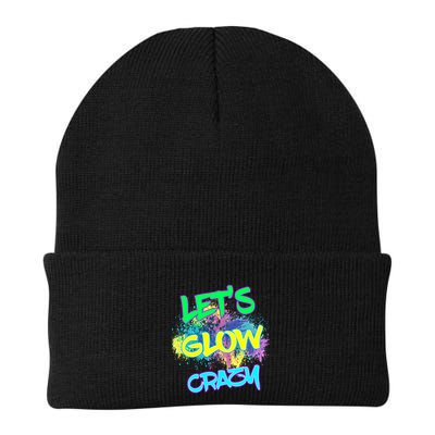 Let's Glow Crazy Glow Party 80s Retro Costume Party Lover Cute Gift Beanie