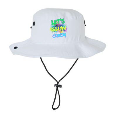 Let's Glow Crazy Glow Party 80s Retro Costume Party Lover Cute Gift Legacy Cool Fit Booney Bucket Hat