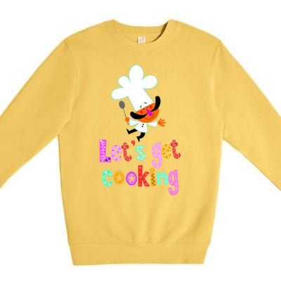 Lets Get Cooking Premium Crewneck Sweatshirt