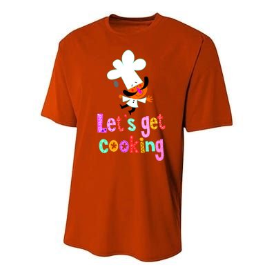 Lets Get Cooking Performance Sprint T-Shirt