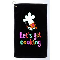 Lets Get Cooking Golf Towel