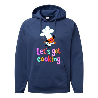 Lets Get Cooking Performance Fleece Hoodie