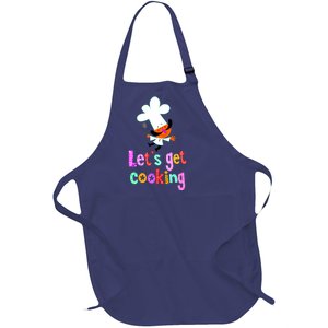 Lets Get Cooking Full-Length Apron With Pockets