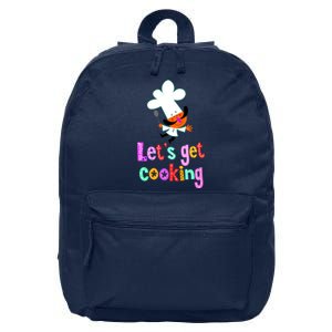 Lets Get Cooking 16 in Basic Backpack