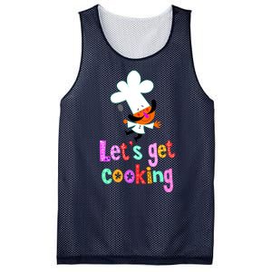 Lets Get Cooking Mesh Reversible Basketball Jersey Tank