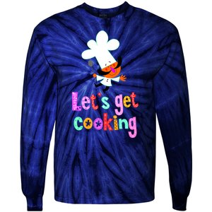 Lets Get Cooking Tie-Dye Long Sleeve Shirt