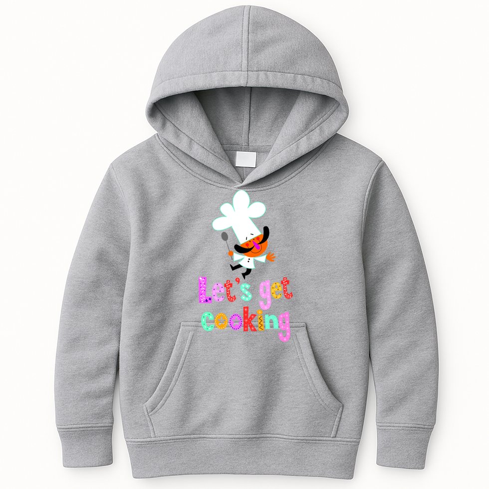 Lets Get Cooking Kids Hoodie