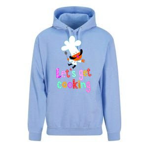 Lets Get Cooking Unisex Surf Hoodie