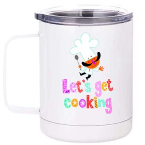 Lets Get Cooking 12 oz Stainless Steel Tumbler Cup