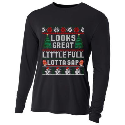 Looks Great Christmas Vacation Little Full Lotta Sap Cooling Performance Long Sleeve Crew