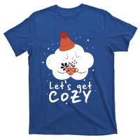 LetS Get Cozy For People Who Love Winter And Autumn Cute Gift T-Shirt