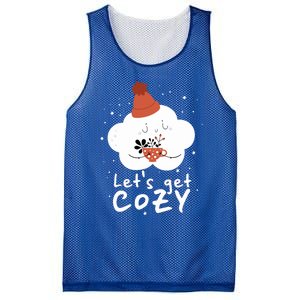 LetS Get Cozy For People Who Love Winter And Autumn Cute Gift Mesh Reversible Basketball Jersey Tank