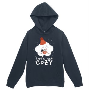 LetS Get Cozy For People Who Love Winter And Autumn Cute Gift Urban Pullover Hoodie