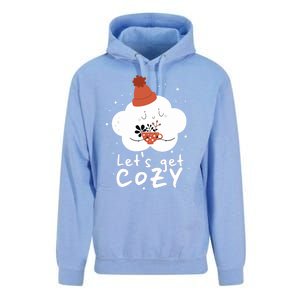 LetS Get Cozy For People Who Love Winter And Autumn Cute Gift Unisex Surf Hoodie