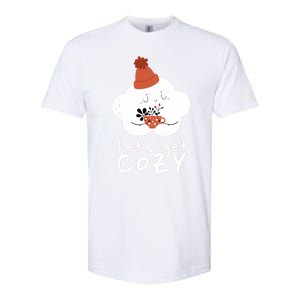 LetS Get Cozy For People Who Love Winter And Autumn Cute Gift Softstyle CVC T-Shirt