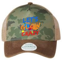Let's Glow Crazy Glow Party 80s Retro Costume Party Lover Legacy Tie Dye Trucker Hat