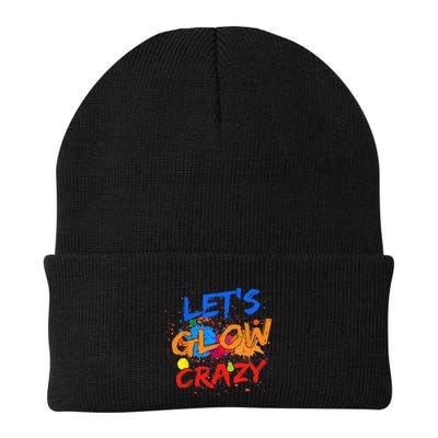 Let's Glow Crazy Glow Party 80s Retro Costume Party Lover Beanie
