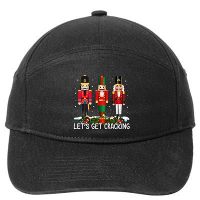LetS Get Cracking Christmas Nutcracker Ballet 7-Panel Snapback Hat