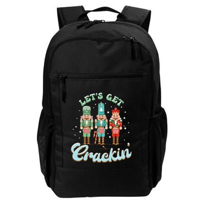 Lets Get Crackin Three Nutcrackers Christmas Teacher Backpack