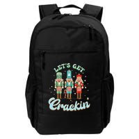 Lets Get Crackin Three Nutcrackers Christmas Teacher Backpack