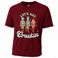 Lets Get Crackin Three Nutcrackers Christmas Teacher Performance Shirt