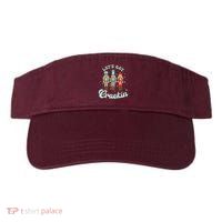 Lets Get Crackin Three Nutcrackers Christmas Teacher Visor