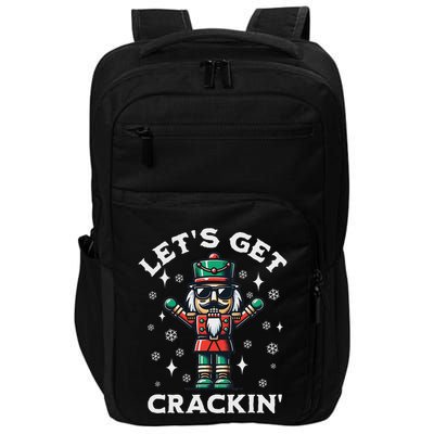 LetS Get Crackin Nutcracker Christmas Impact Tech Backpack