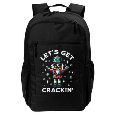 LetS Get Crackin Nutcracker Christmas Backpack