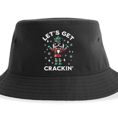 LetS Get Crackin Nutcracker Christmas Sustainable Bucket Hat